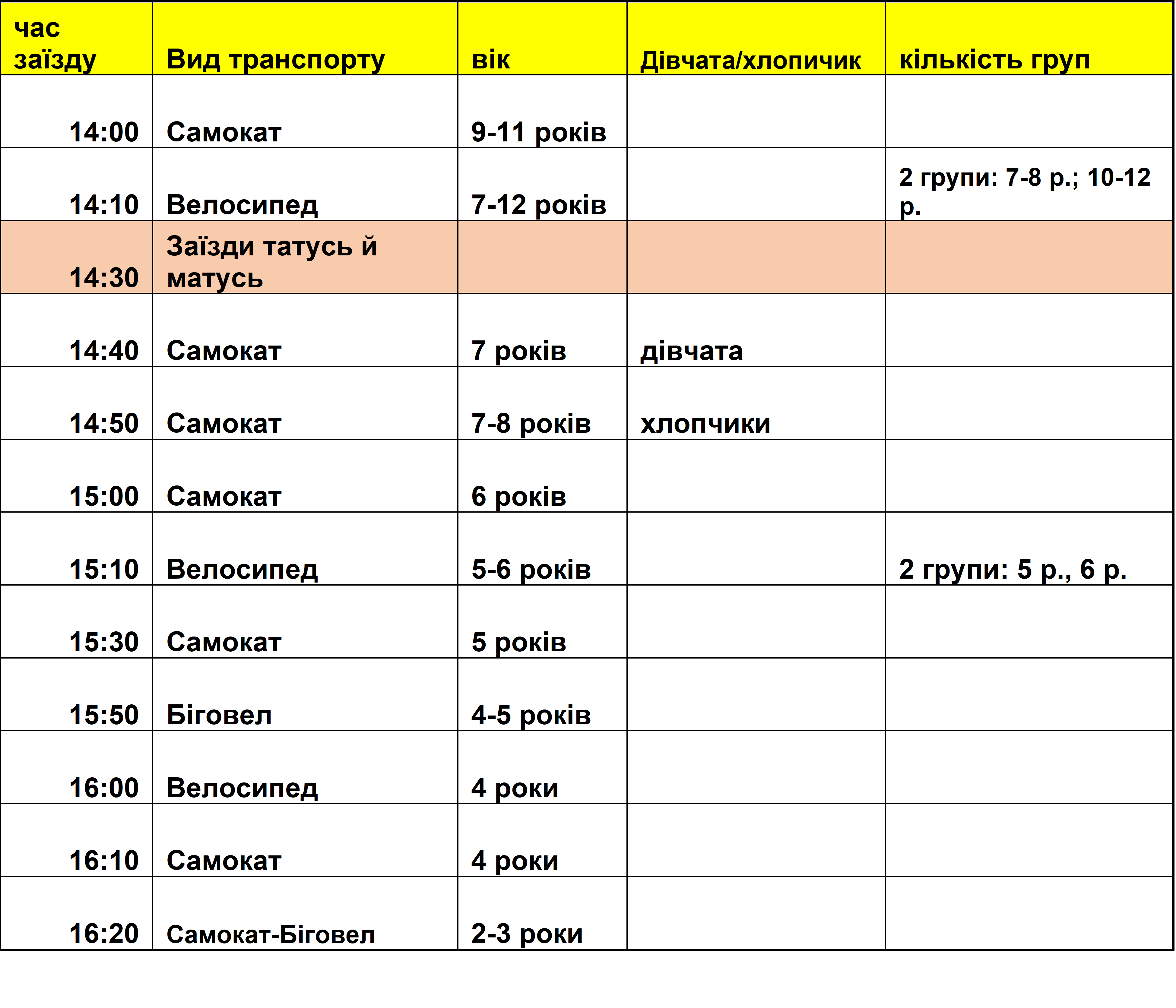 Перегони_ жовтень_2025_розклад